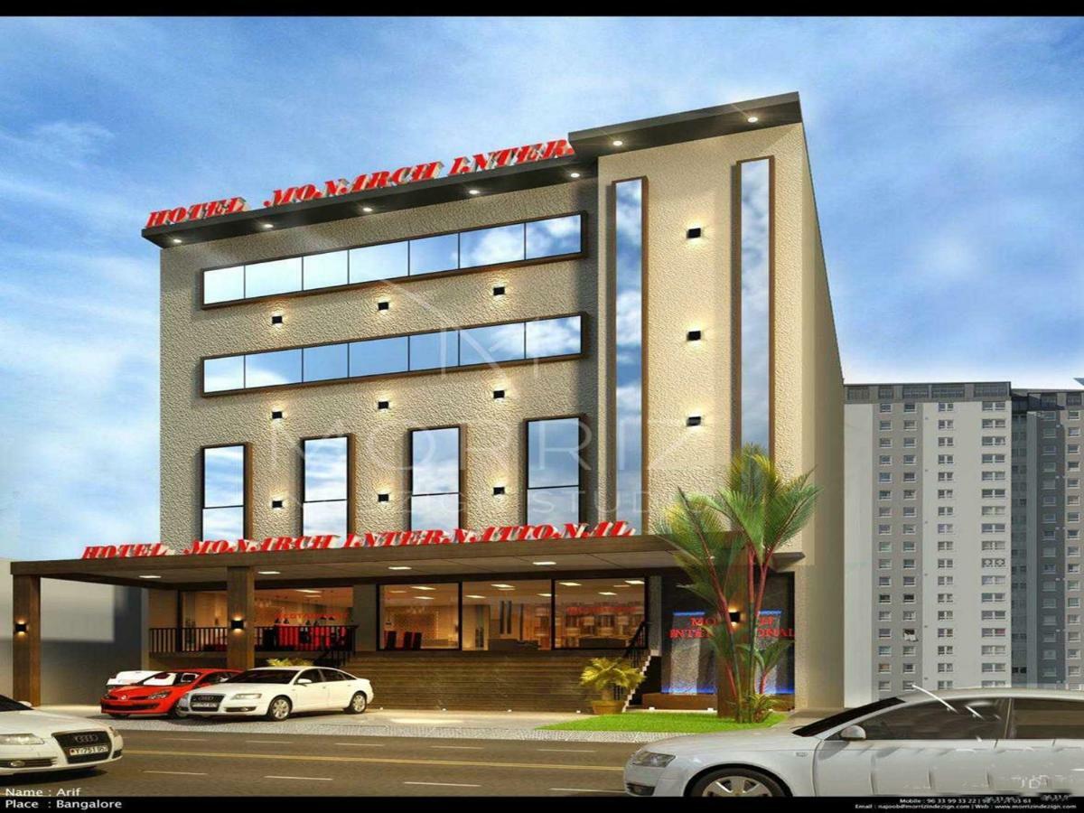 העיר בנגלור Hotel Monarch International מראה חיצוני תמונה
